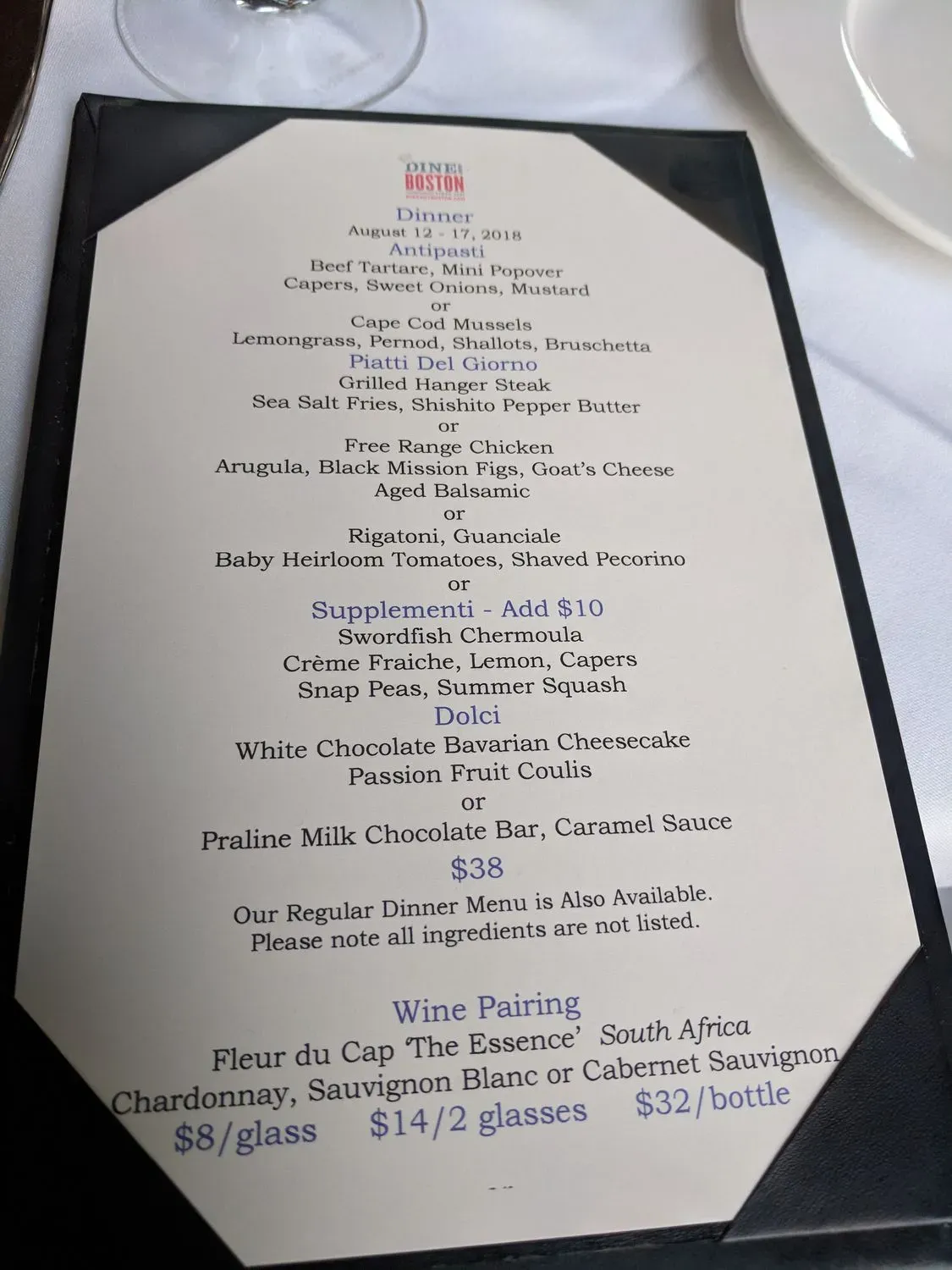 Menu 6