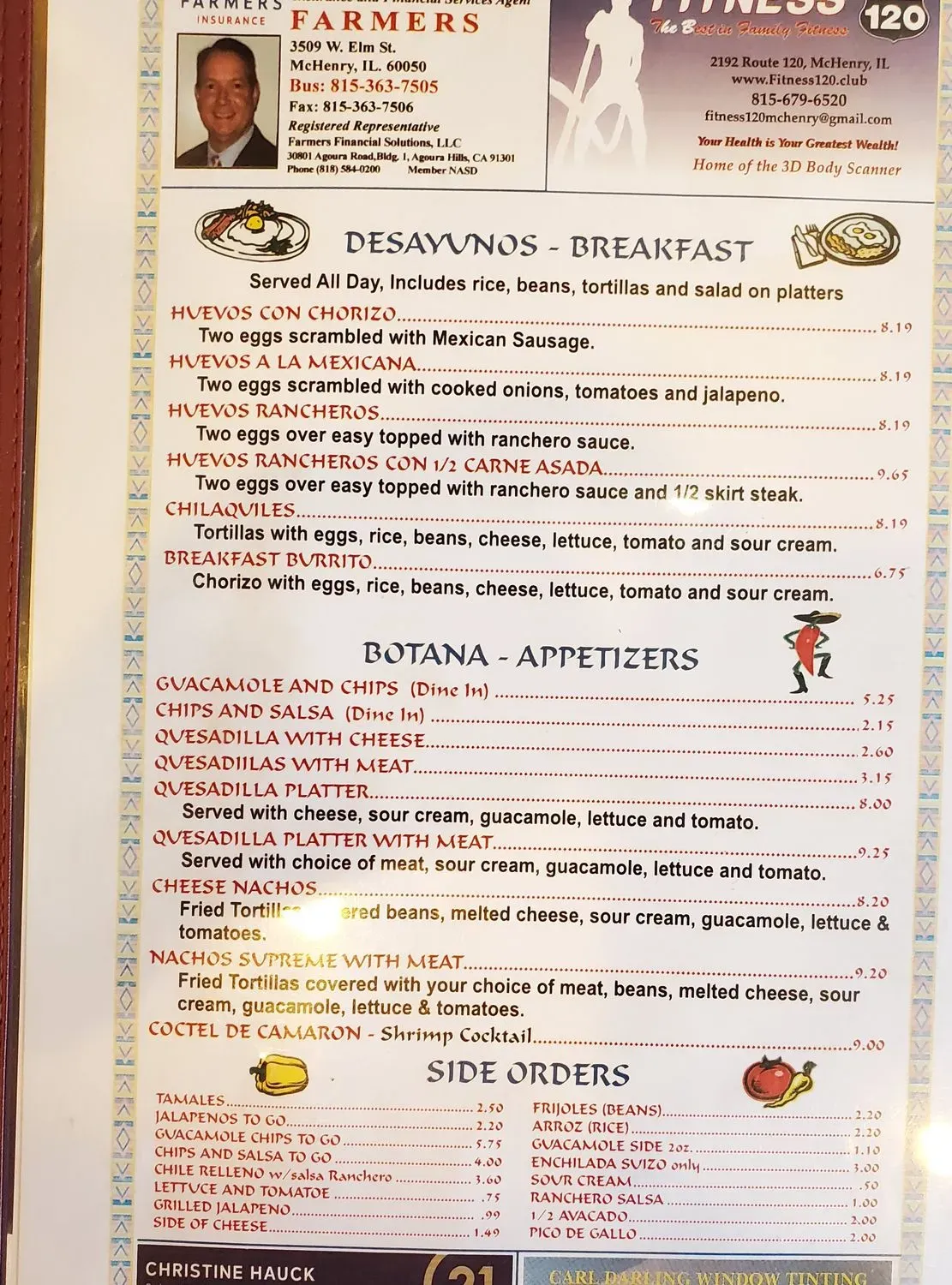 Menu 3