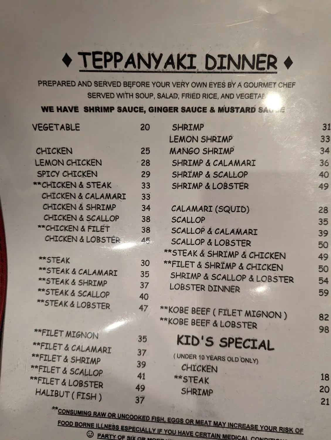 Menu 4