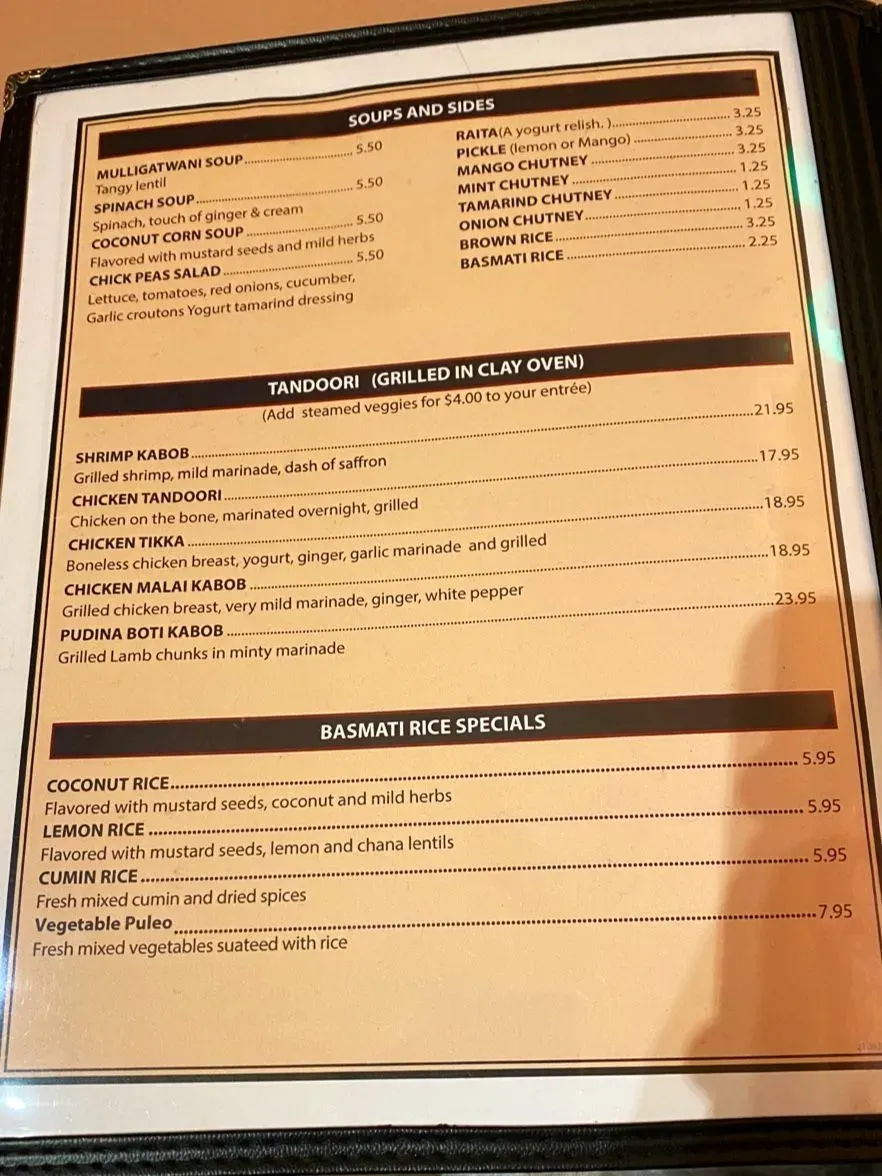 Menu 6
