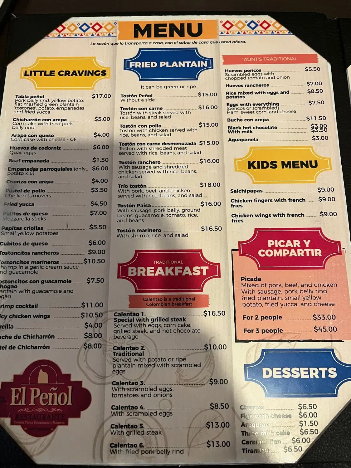 Menu 3