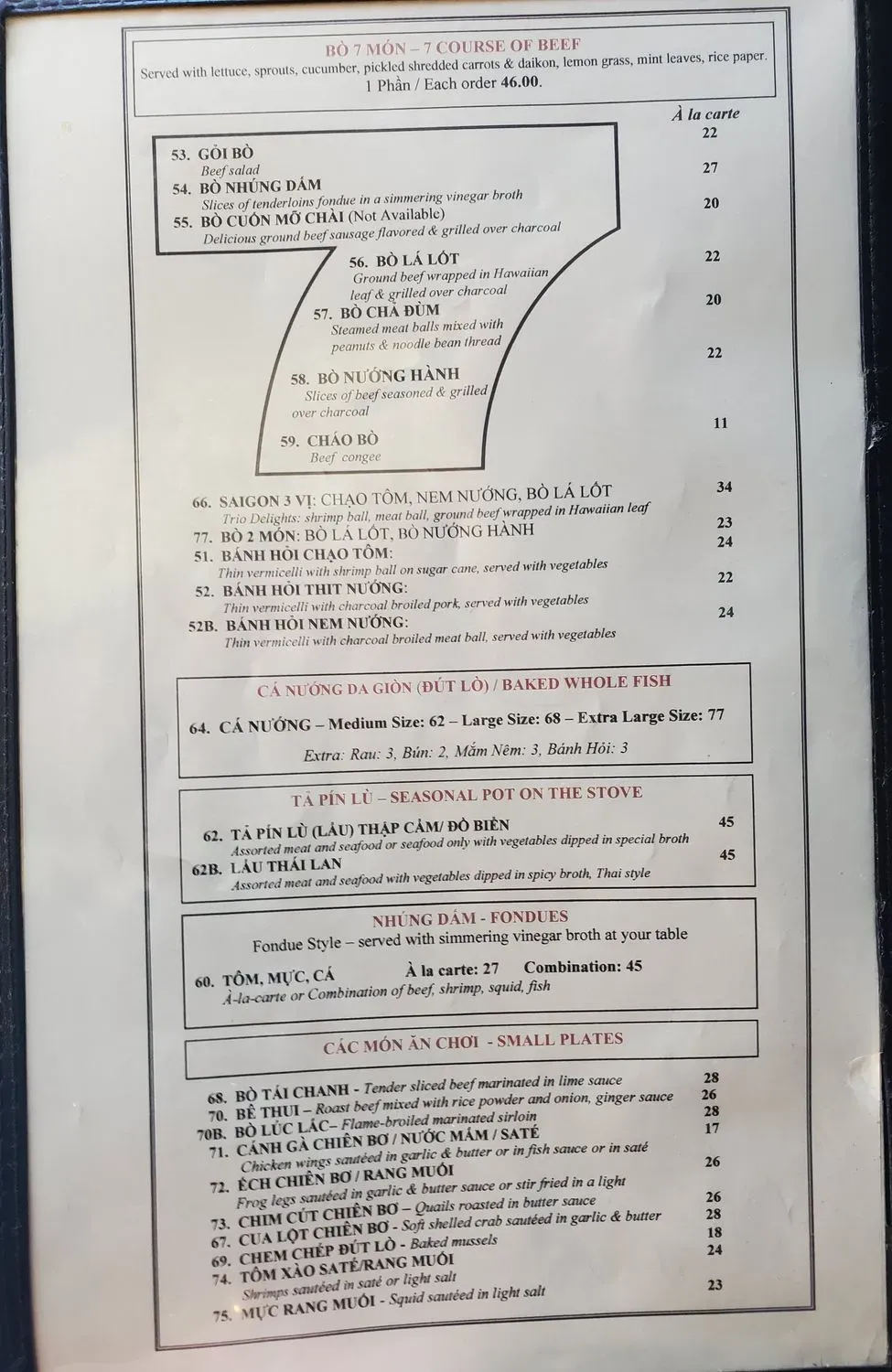 Menu 4