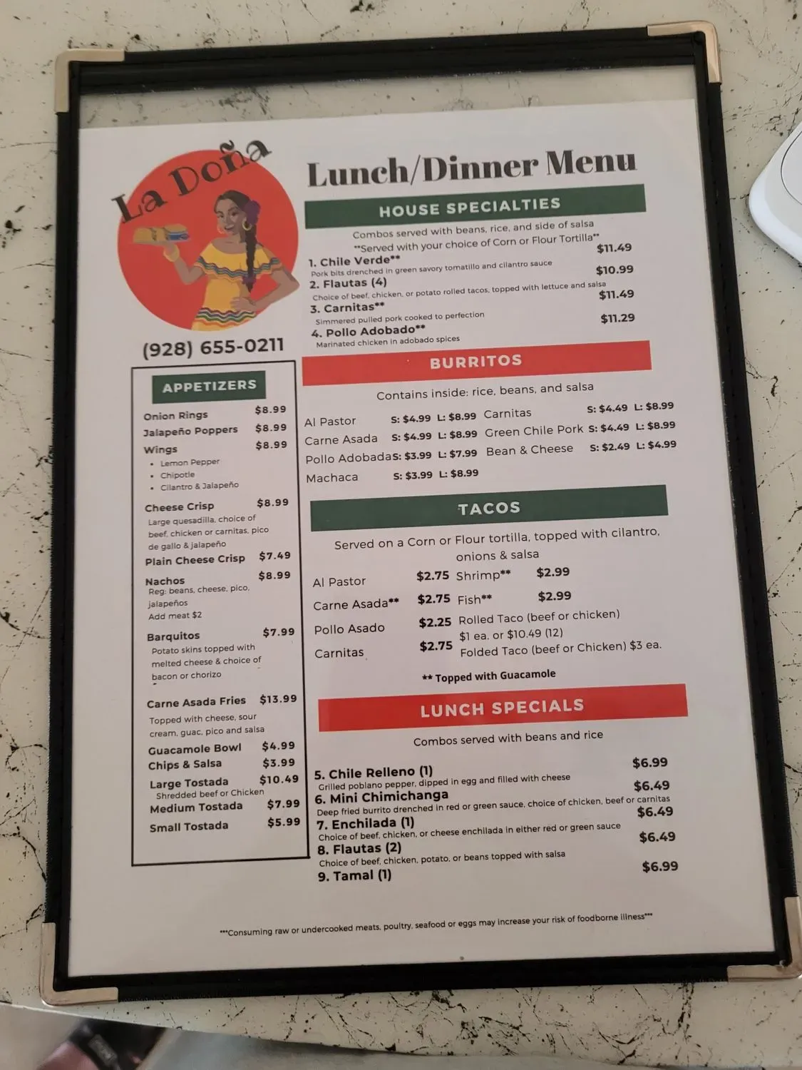 Menu 4