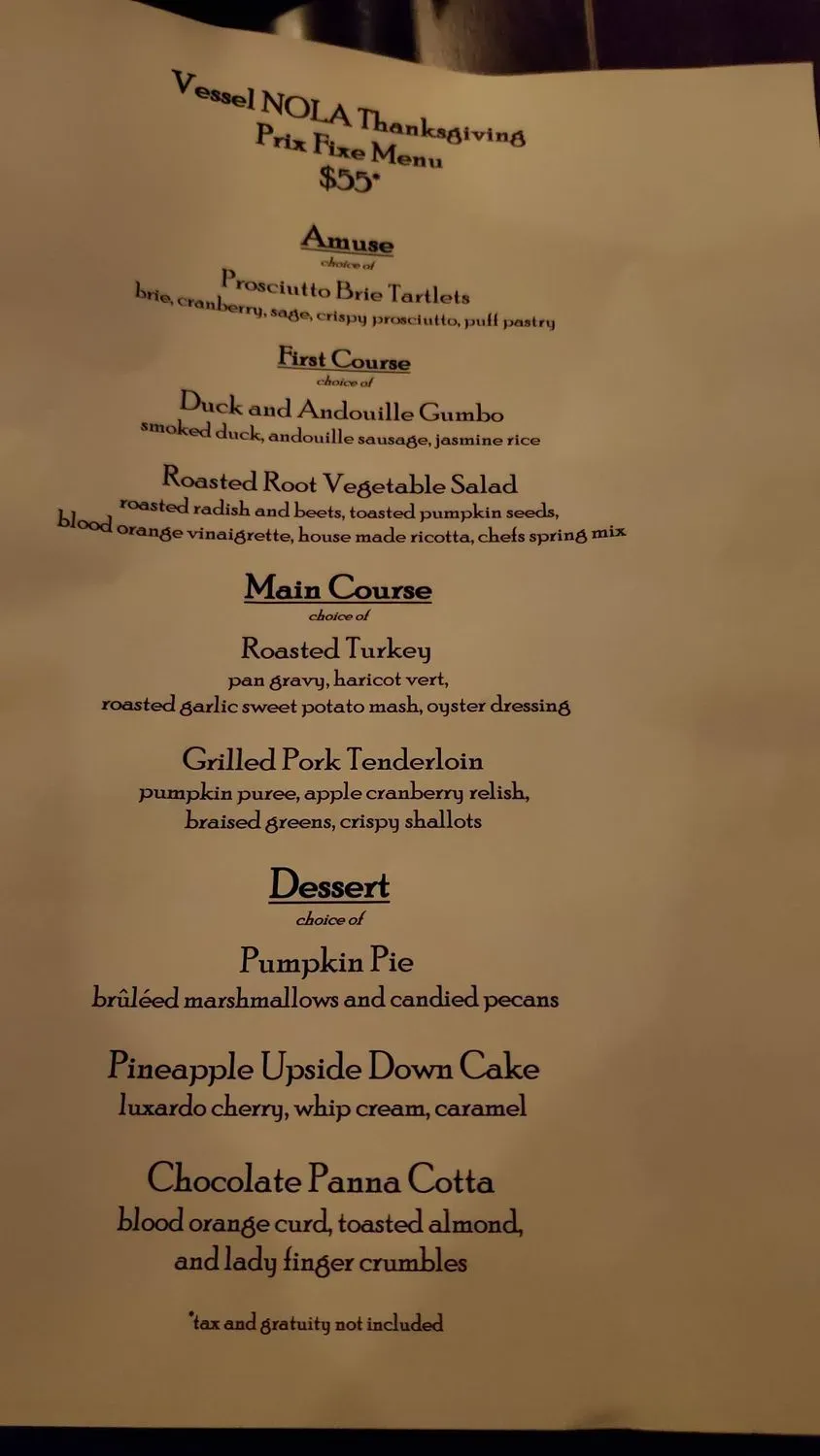 Menu 4