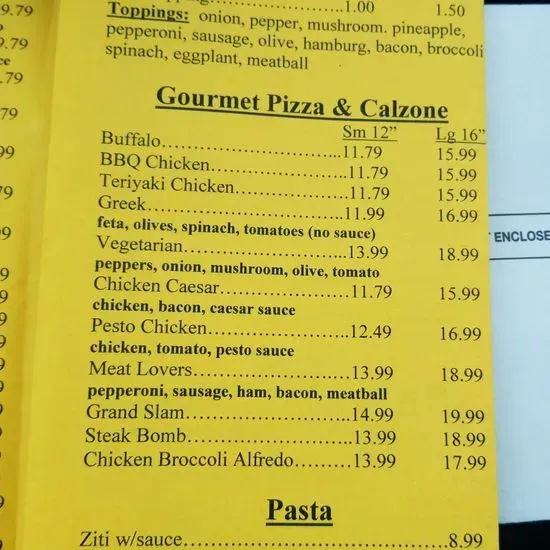 Menu 3