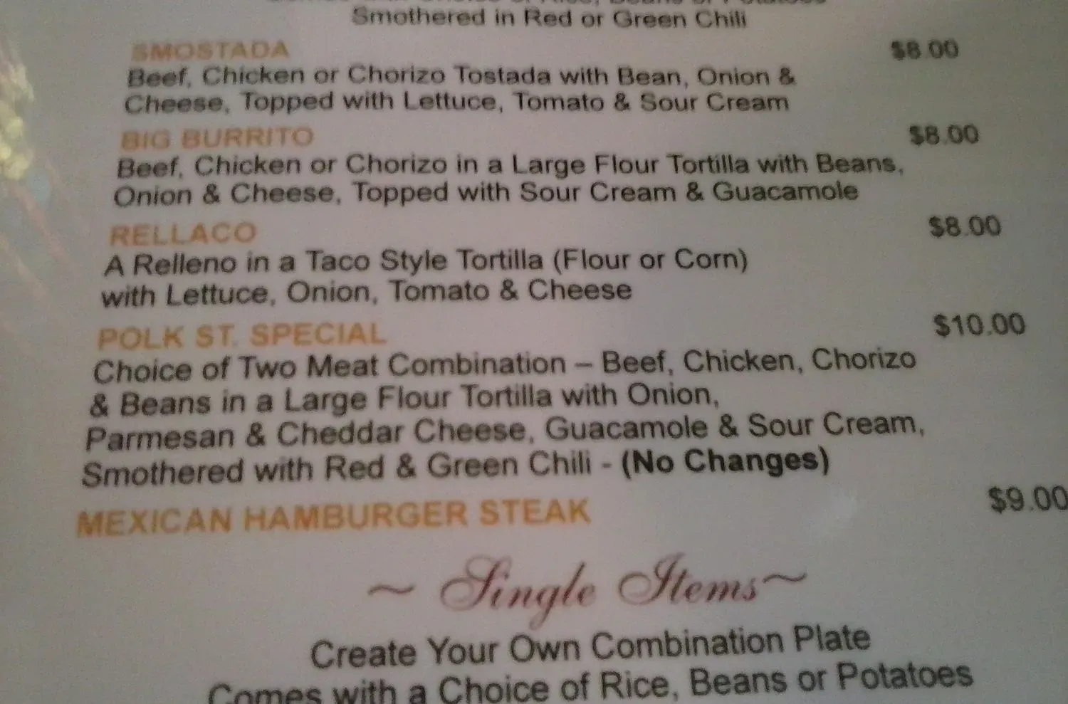 Menu 3