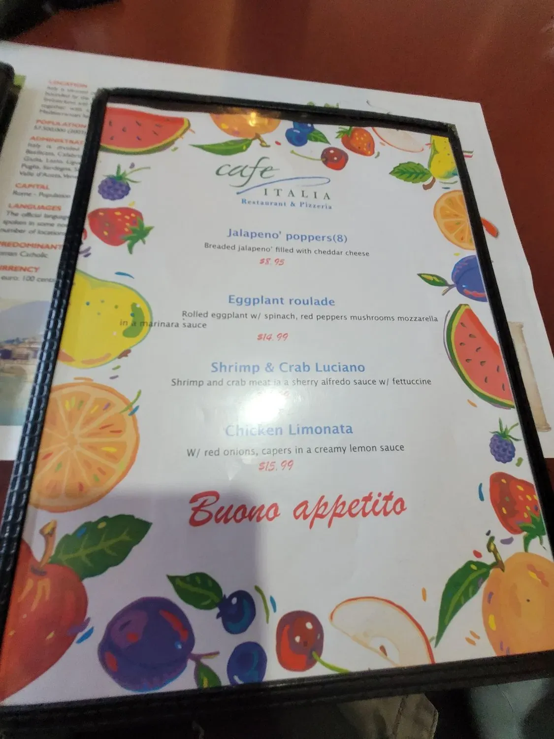 Menu 6