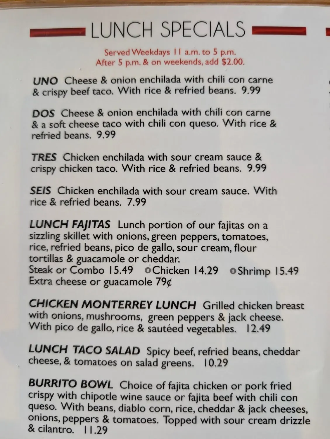 Menu 3