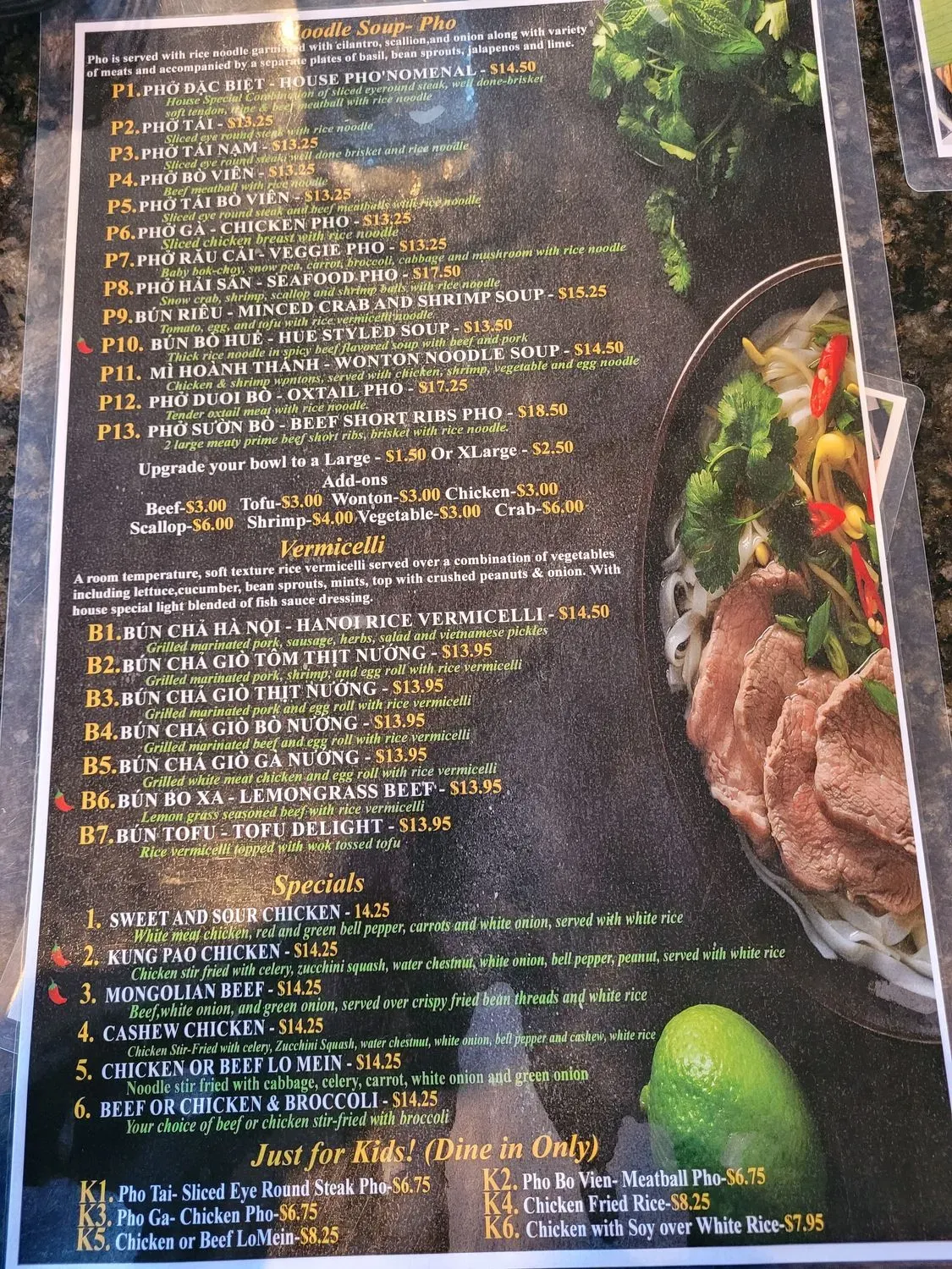 Menu 6