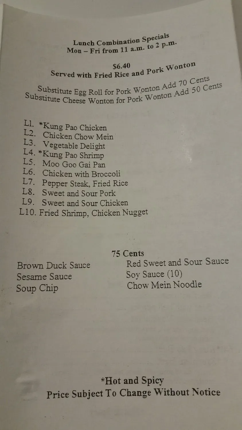 Menu 3