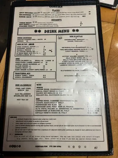 Menu 6