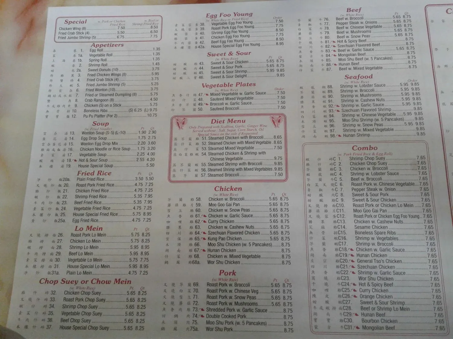 Menu 3