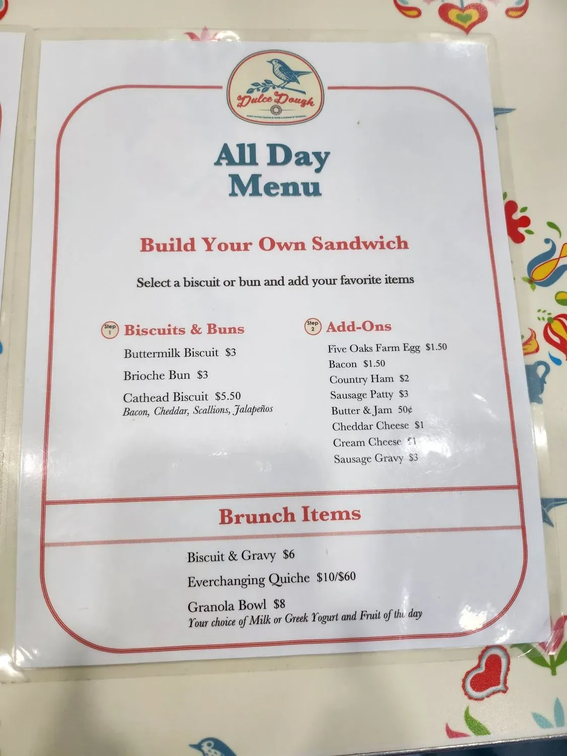 Menu 3