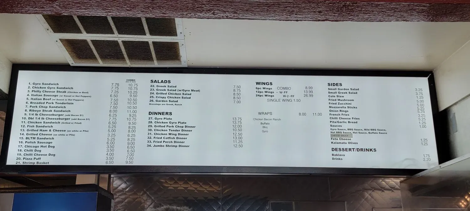 Menu 6