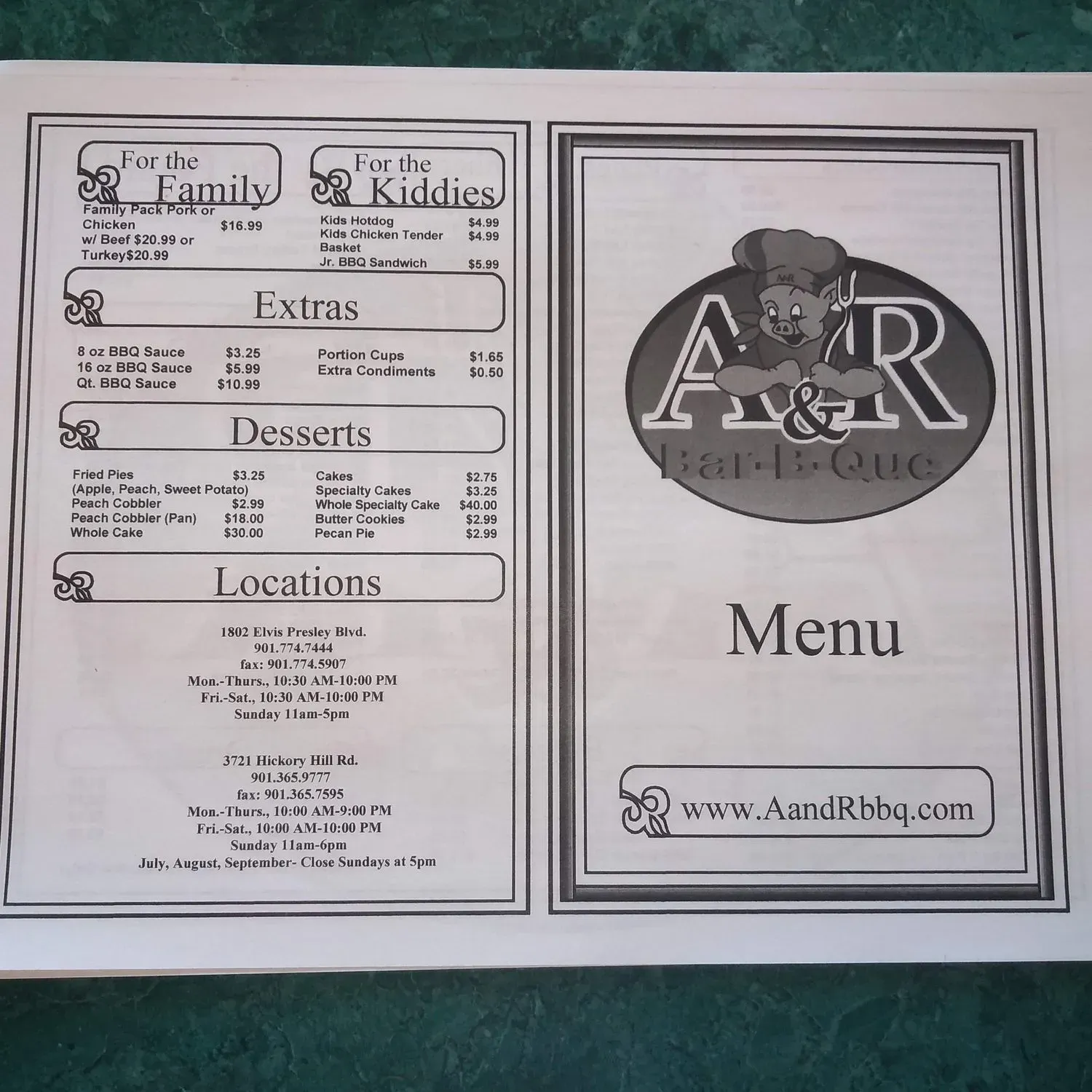 Menu 3