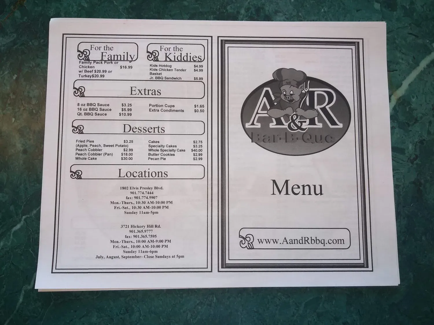 Menu 3