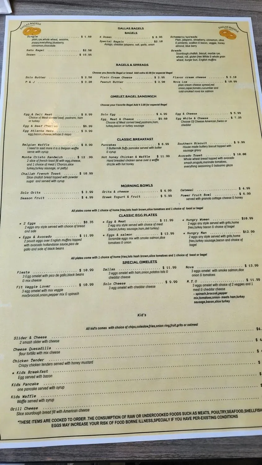 Menu 4