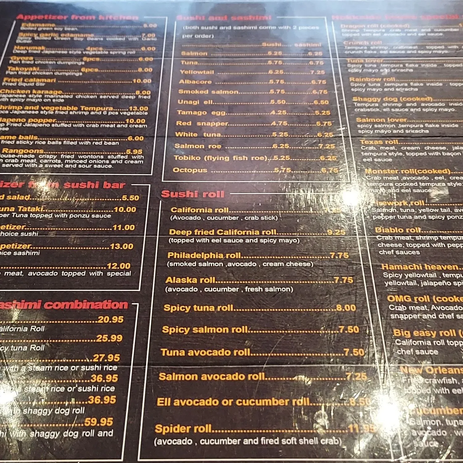 Menu 3