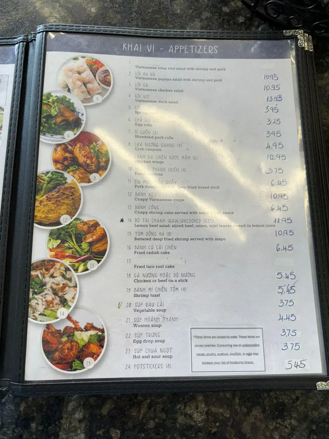 Menu 6