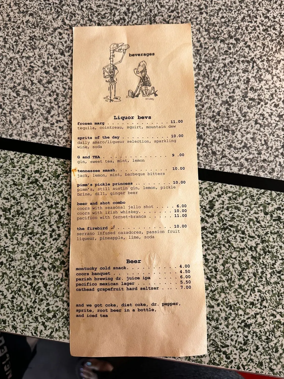 Menu 6