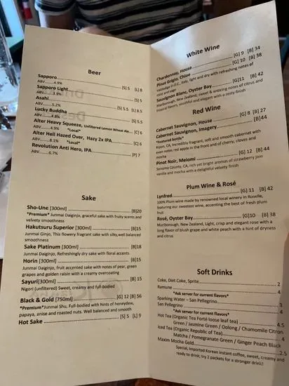 Menu 6