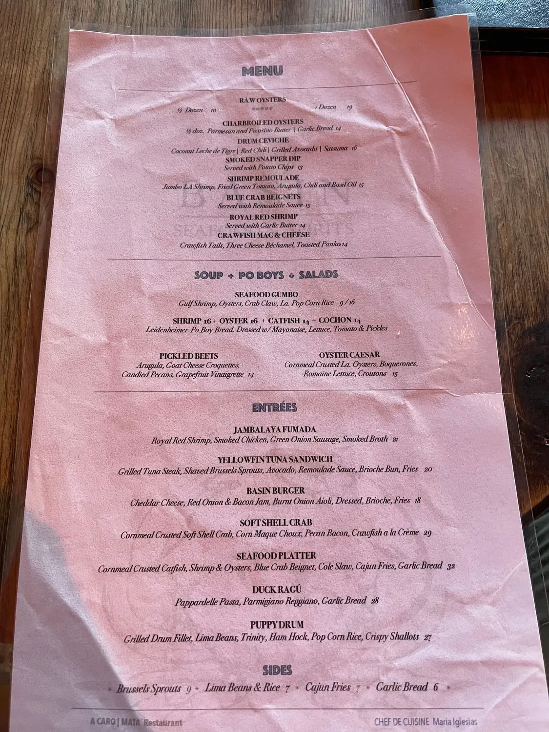 Menu 4