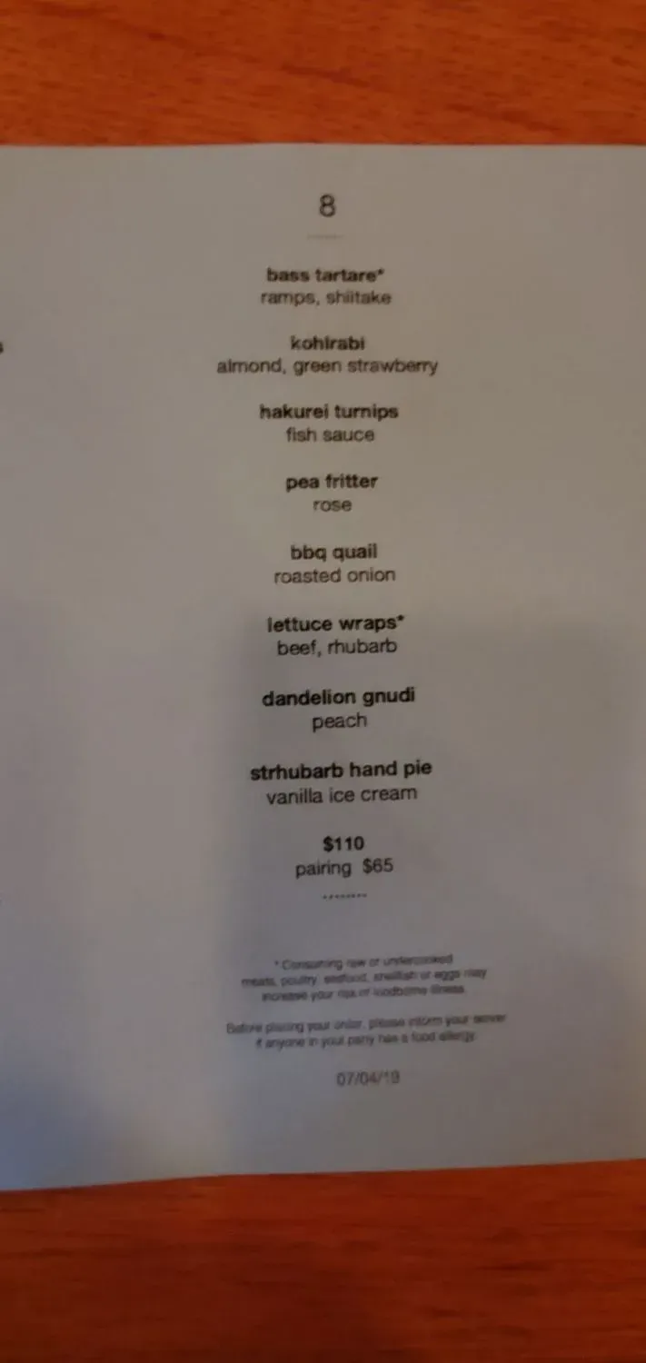 Menu 6