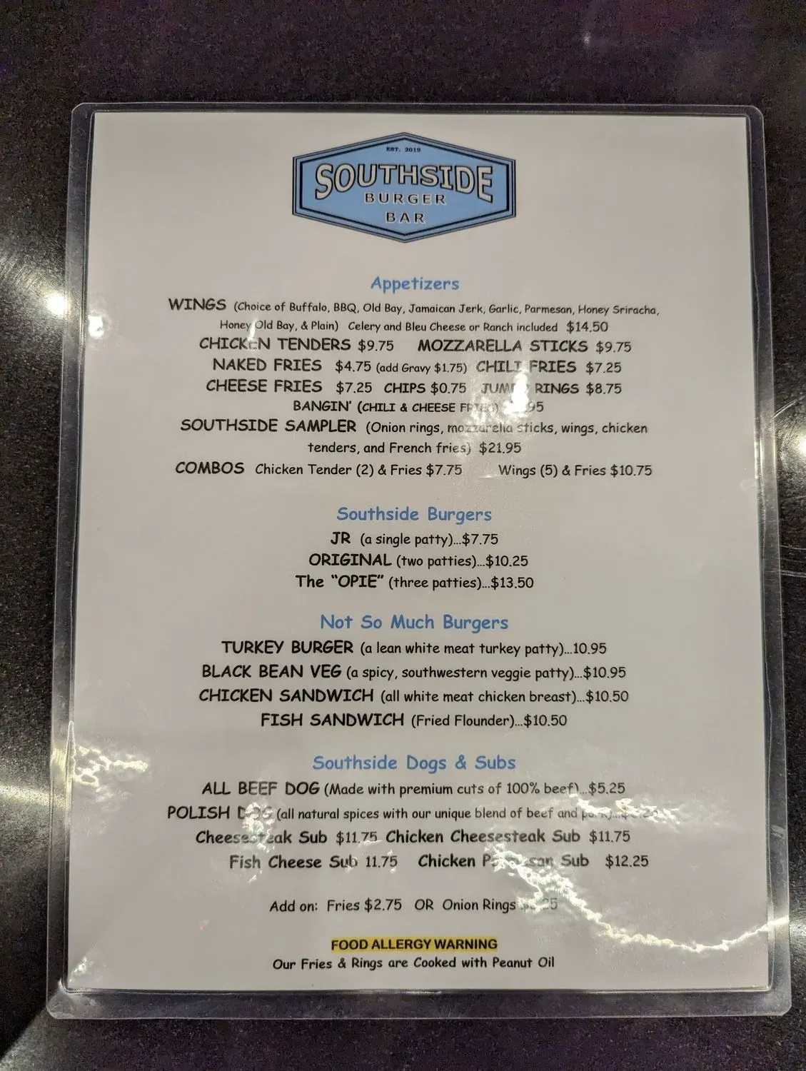 Menu 4