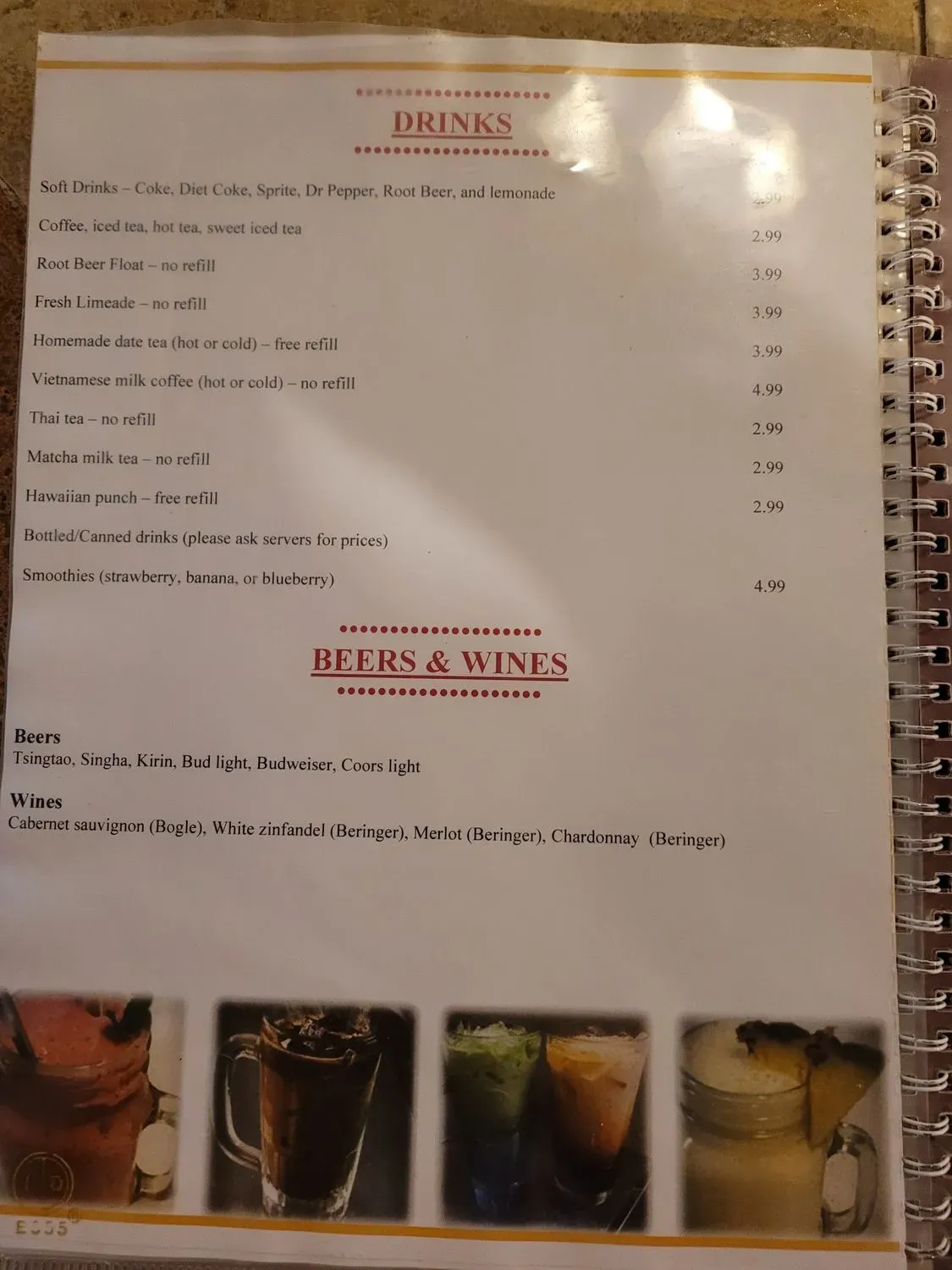 Menu 6