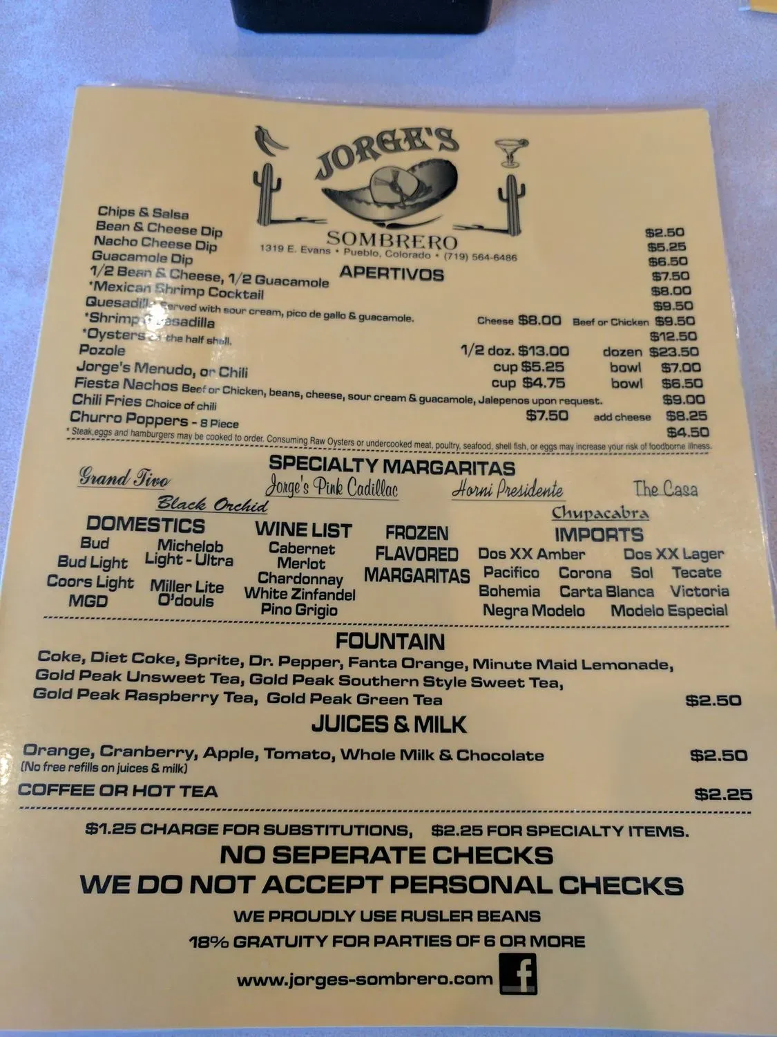 Menu 3