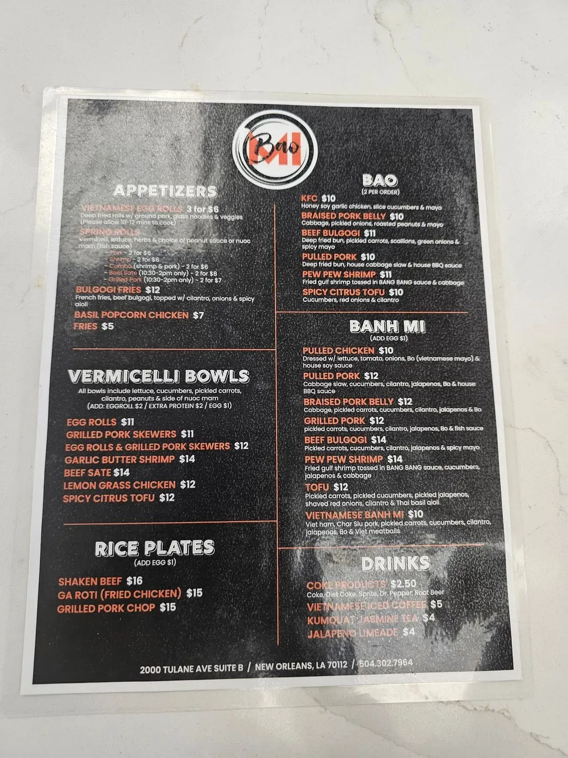 Menu 4