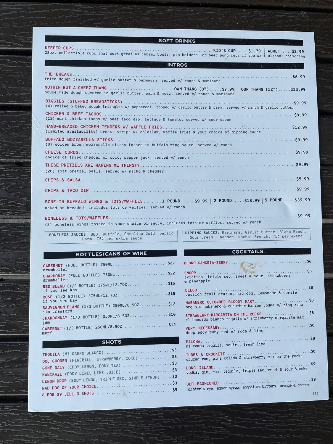 Menu 4