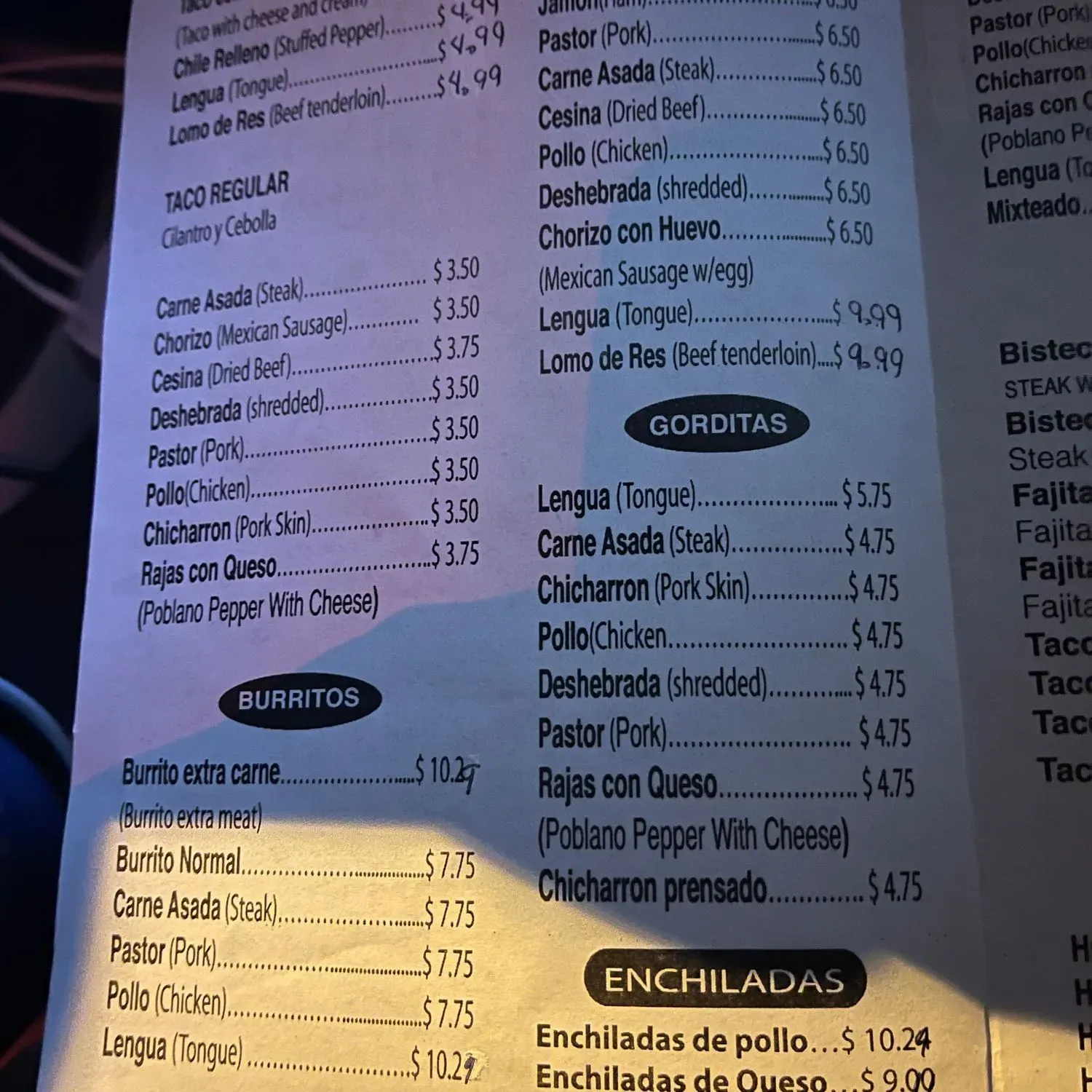 Menu 3