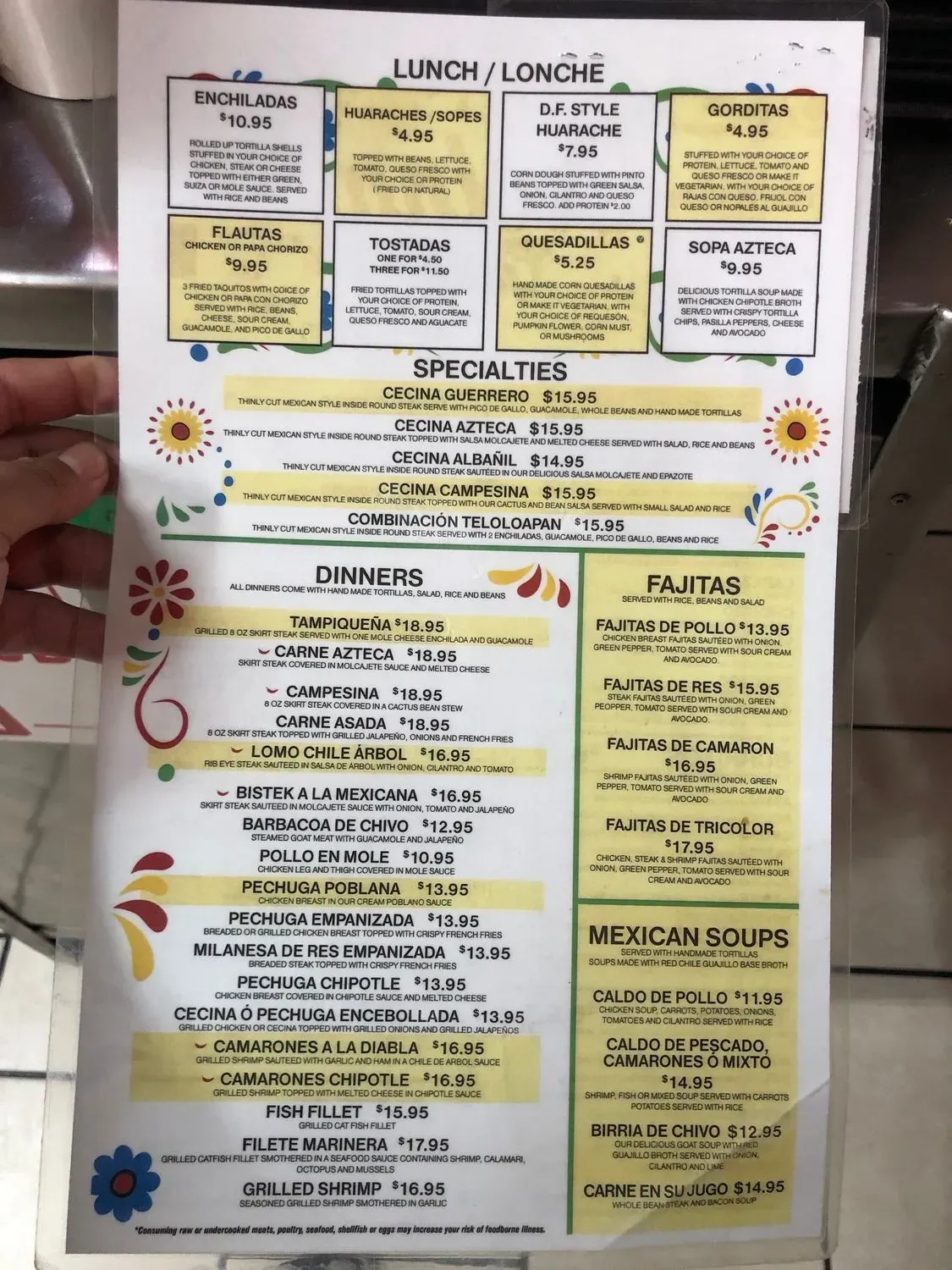 Menu 4