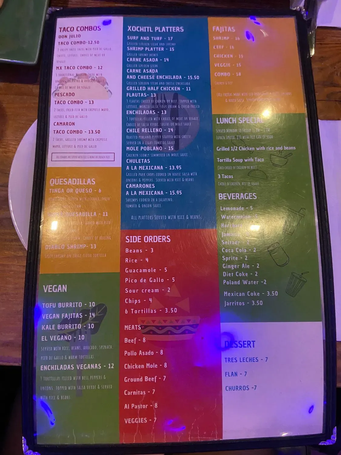 Menu 3