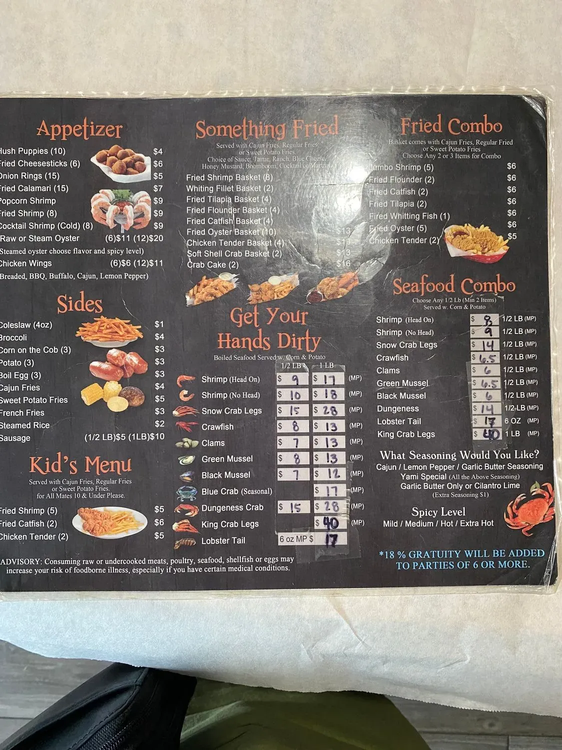 Menu 6