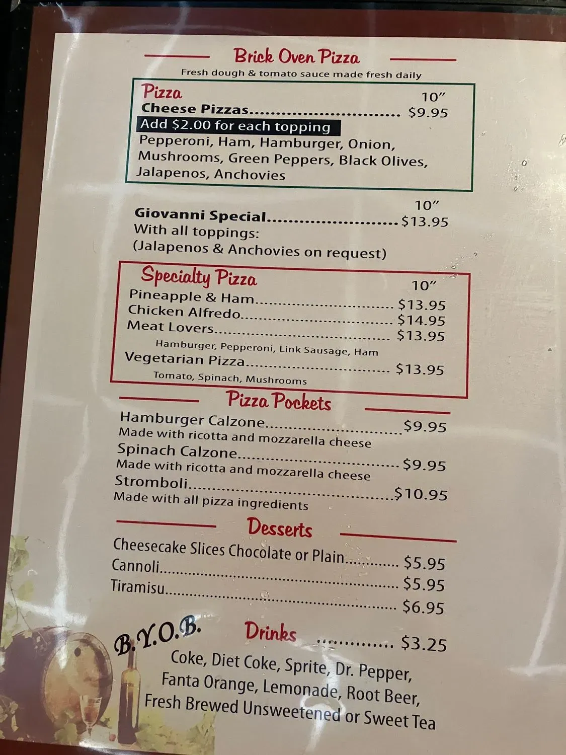 Menu 6