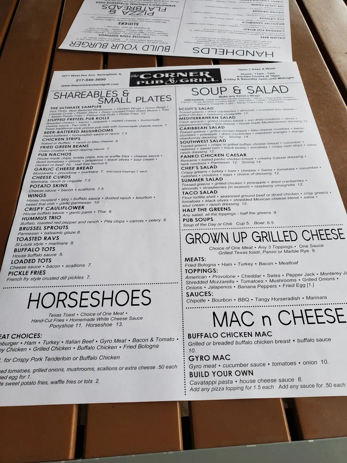 Menu 4