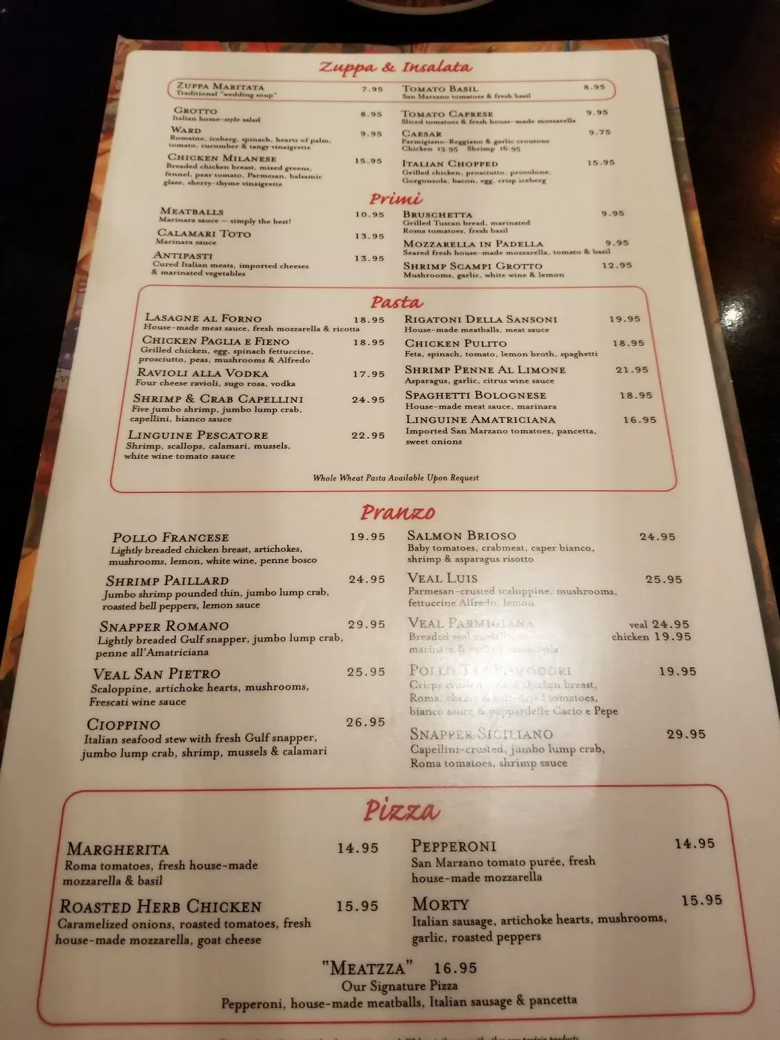 Menu 3