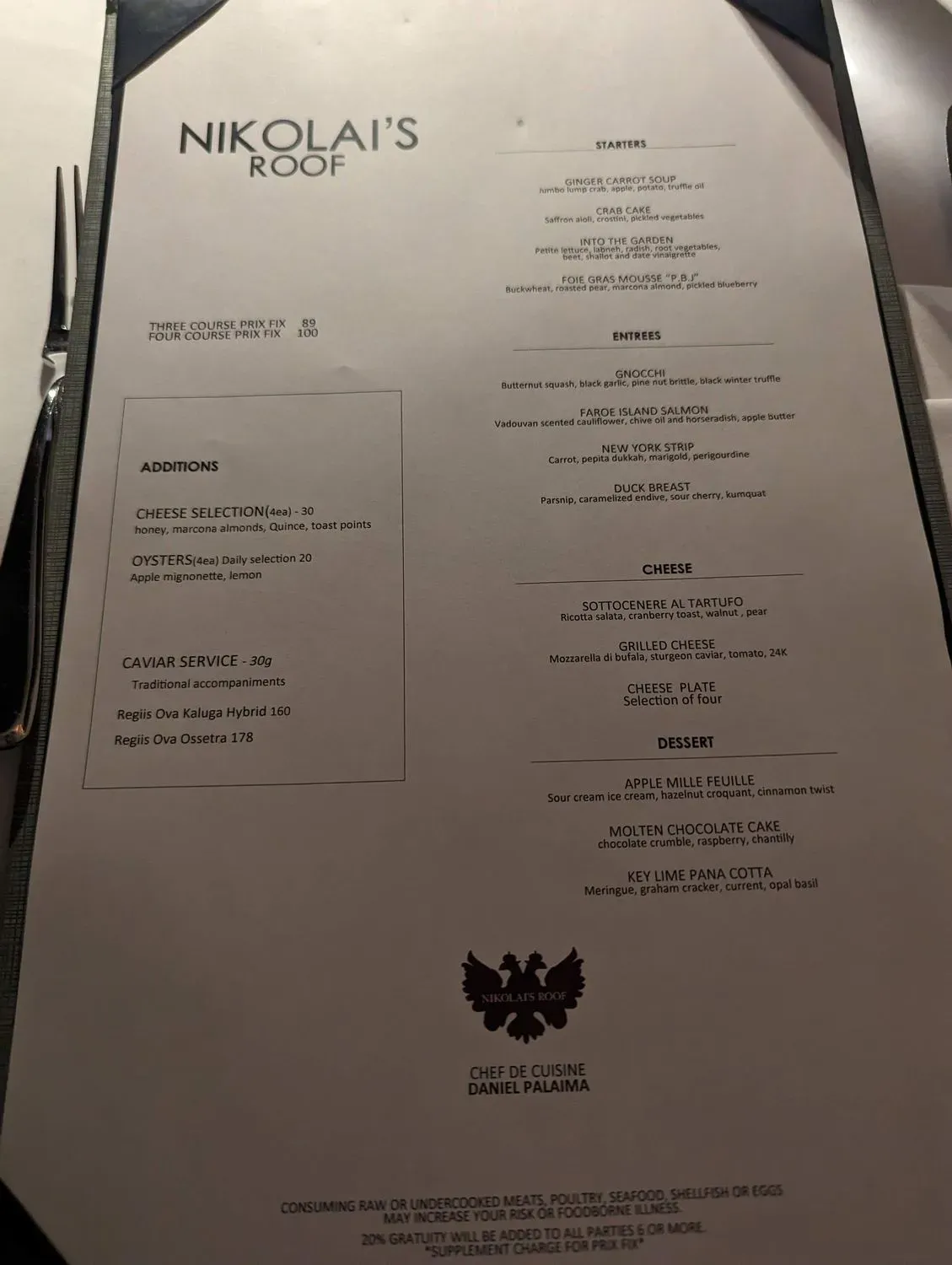 Menu 6