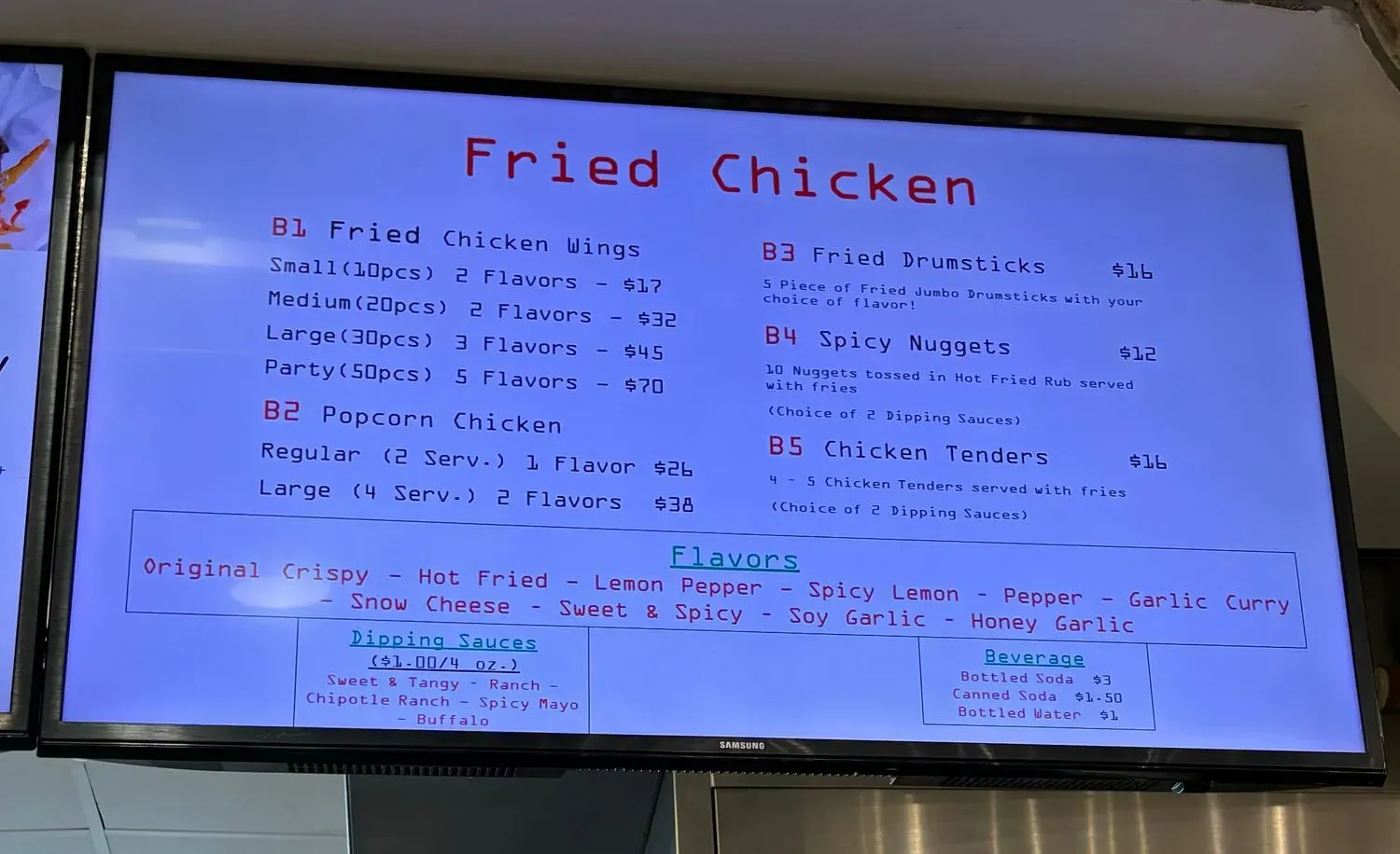 Menu 6