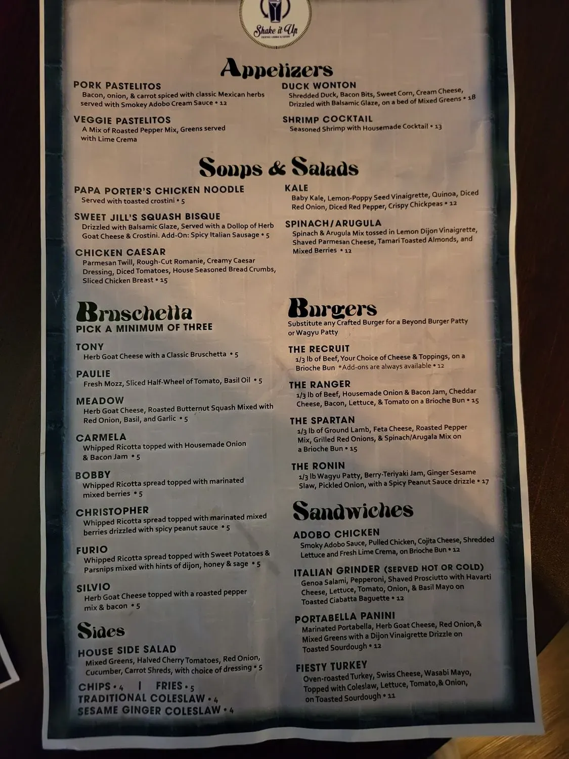 Menu 3