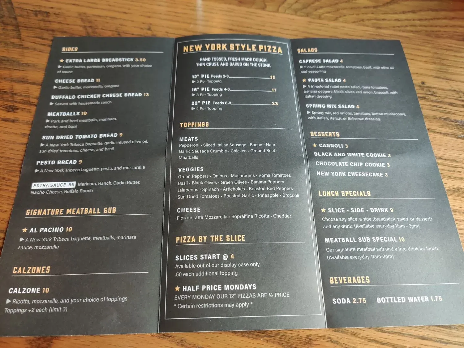 Menu 4