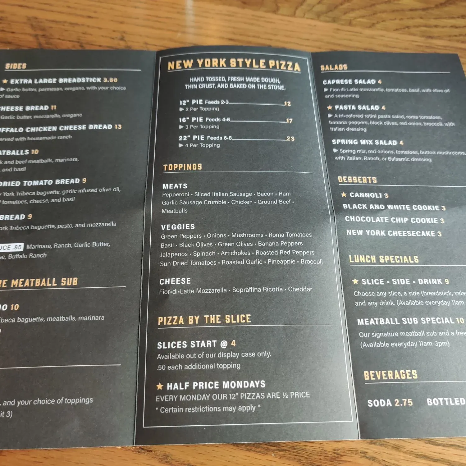 Menu 3