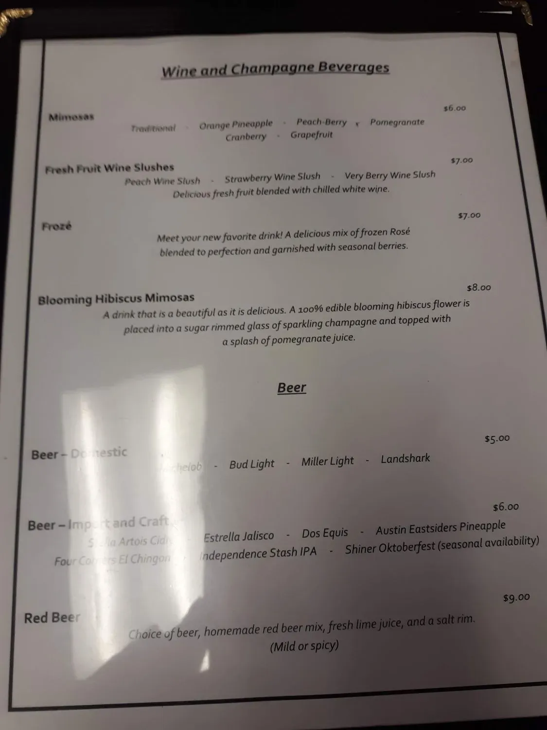 Menu 6