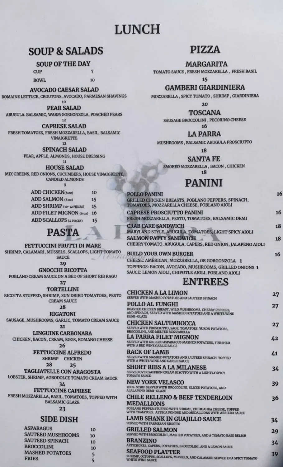 Menu 6