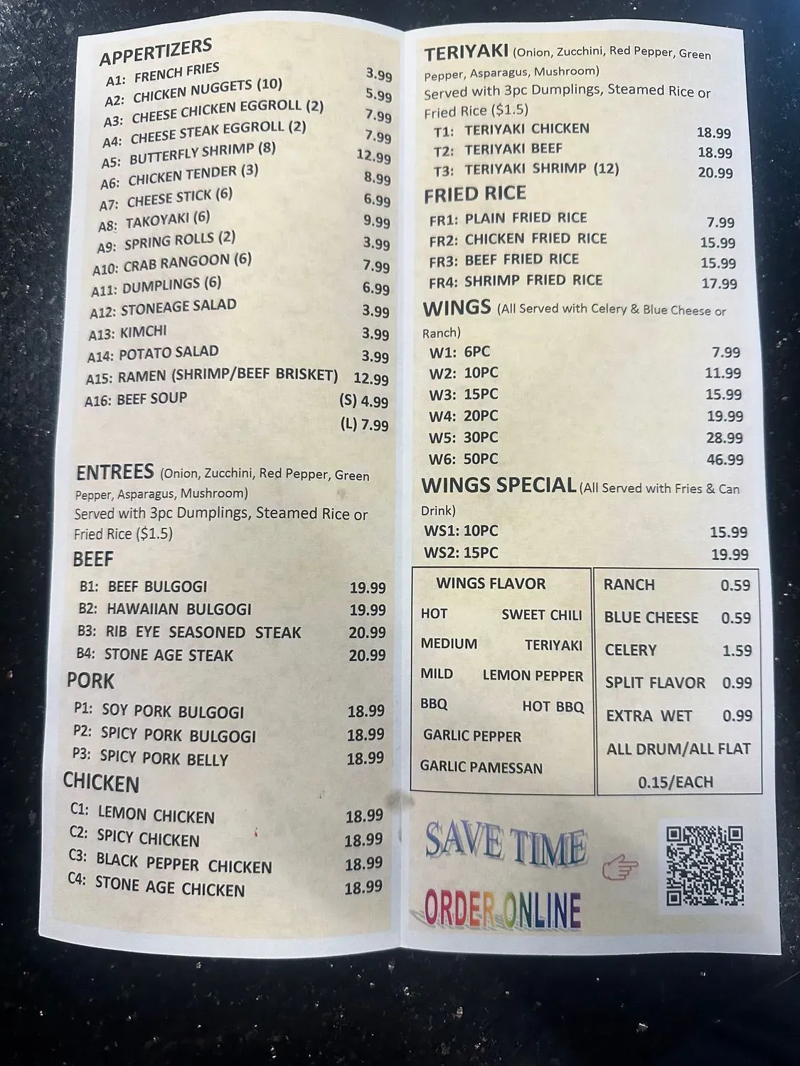 Menu 3