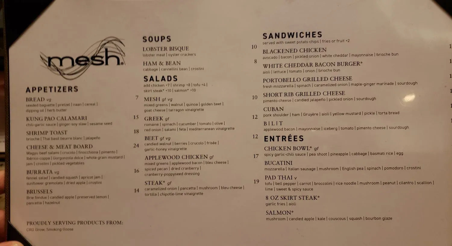 Menu 6