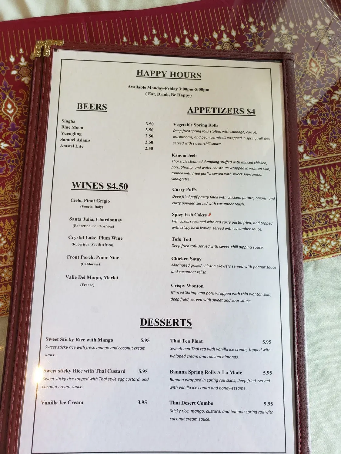 Menu 3