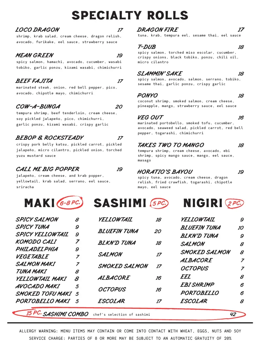 Menu 4